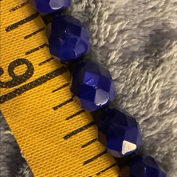 Art Deco Faceted Lapis Bead Necklace
Rare c.1930 Excellent Condition - Picture 11 of 16